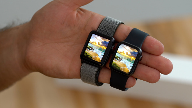 three apple watch 4