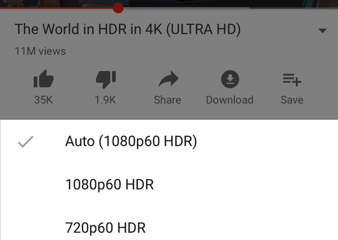 Youtube For Ios Gains Hdr Support For Iphone Xs And Xs Max Still