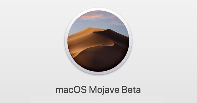 Apple's macOS Mojave beta program