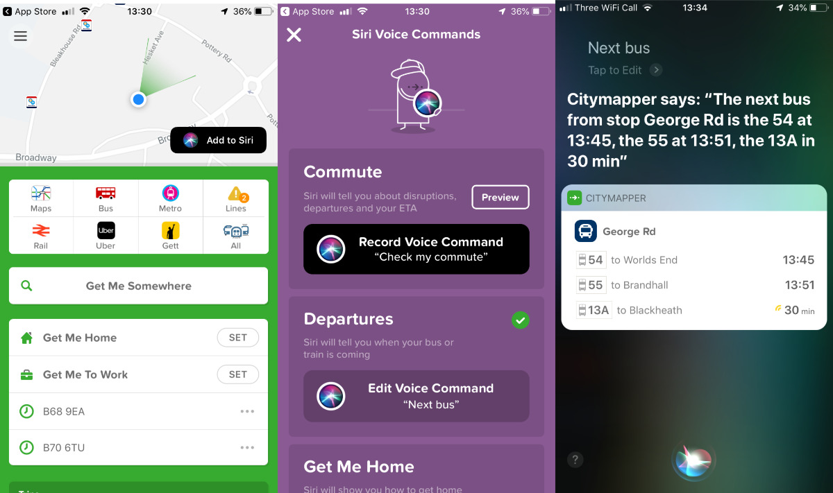 Citymapper for iOS 12