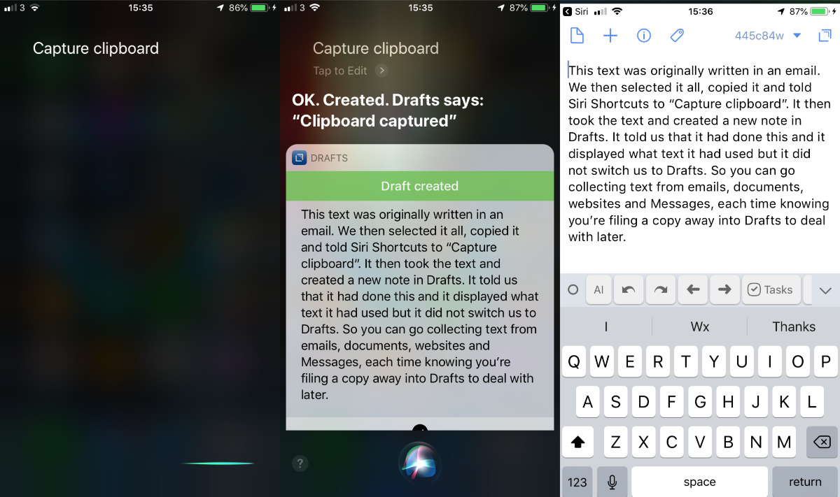Drafts 5 for iOS 12