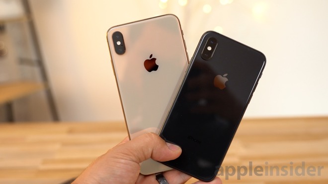 iPhone X and iPhone XS Max