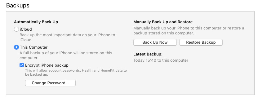 Apple Now Blocks Ios App Backups But You Can Do Something About It Appleinsider
