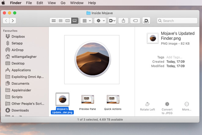 change folder color mac sierra