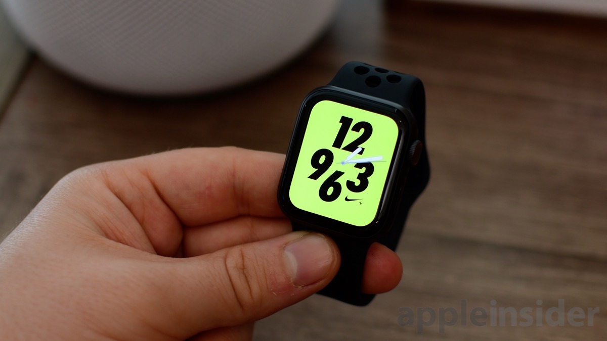 estaño elección Correo Hands on with the Nike+ Apple Watch Series 4 | AppleInsider
