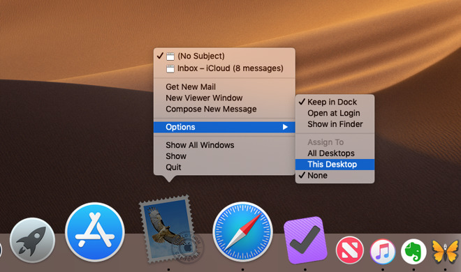 how to have multiple desktops on mac