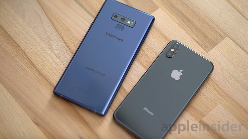 Watch Iphone Xs Max S A12 Bionic Smokes Samsung S Galaxy Note 9 Appleinsider