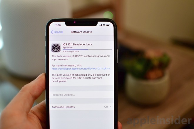 homepod ios 12.1