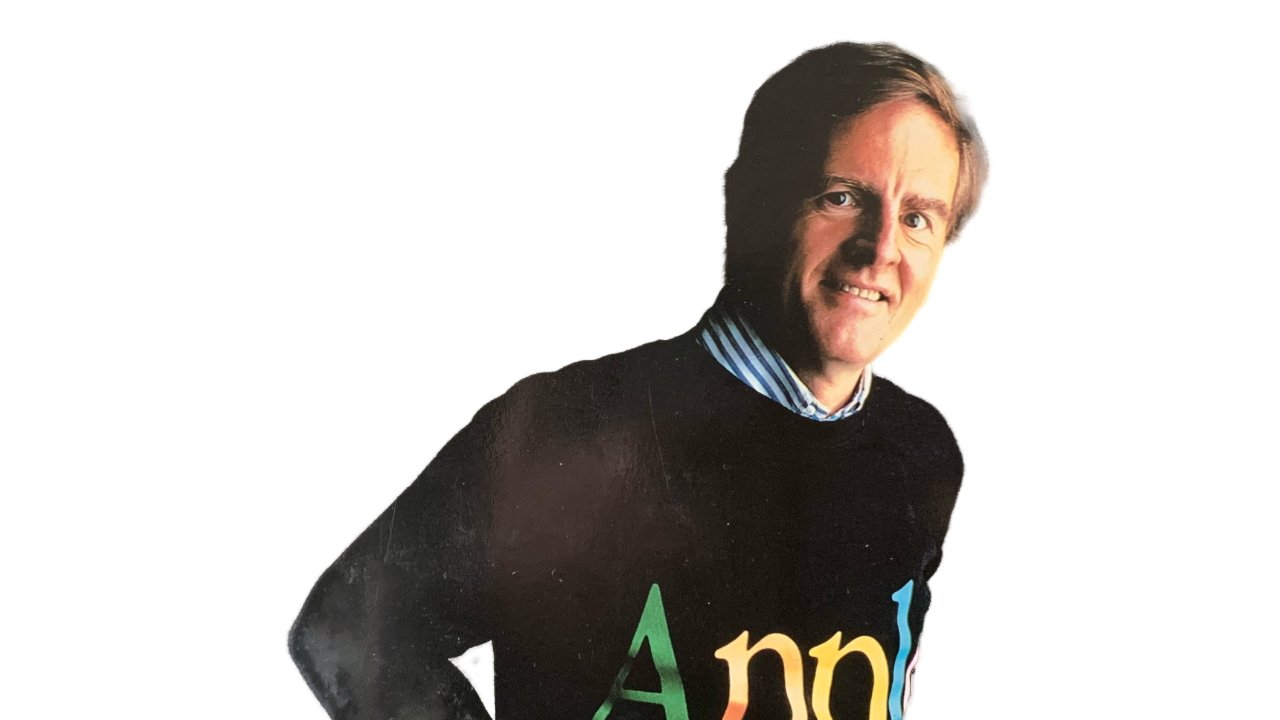 John Sculley in a detail from thee cover of his biography