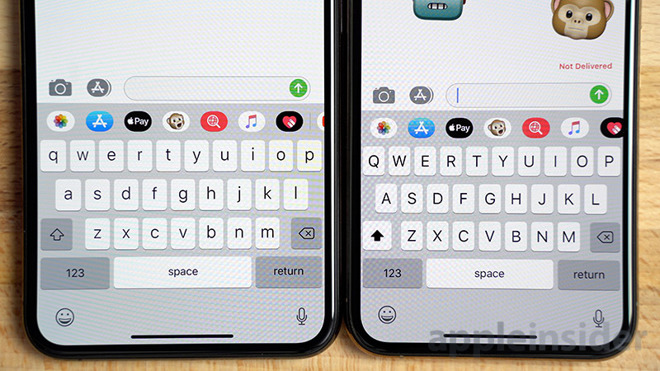 iphone xs keyboard