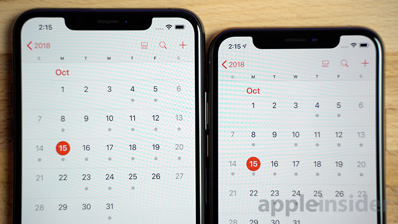 One Month Later Iphone Xs Versus The Iphone Xs Max Appleinsider