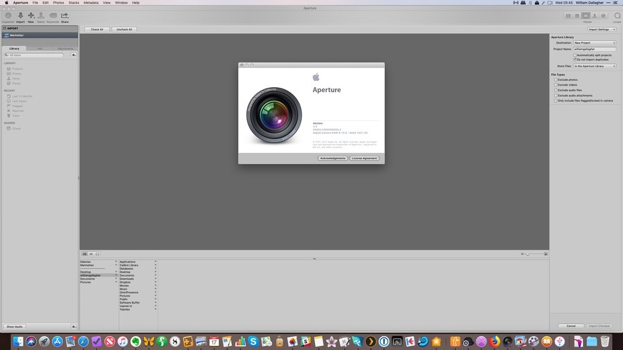 Aperture 3.5 Mac