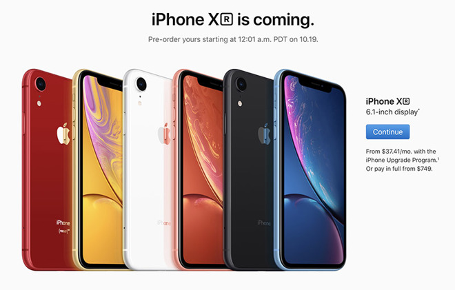 iPhone XR Pricing