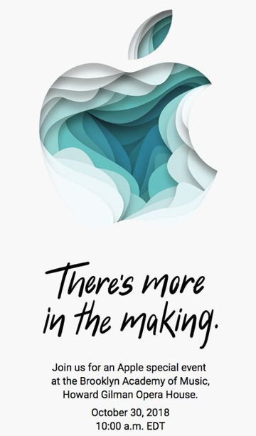 Apple Issues Invites To October 30 Ipad Pro And Mac There S More In The Making Event In Nyc Appleinsider