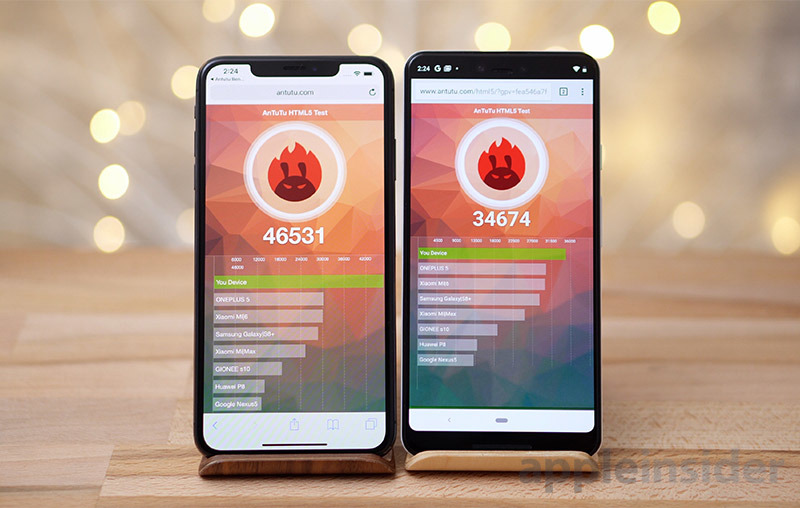 google pixel 3 xl antutu