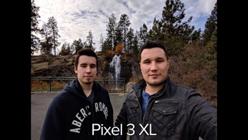 Pixel 3 XL dual-camera selfie