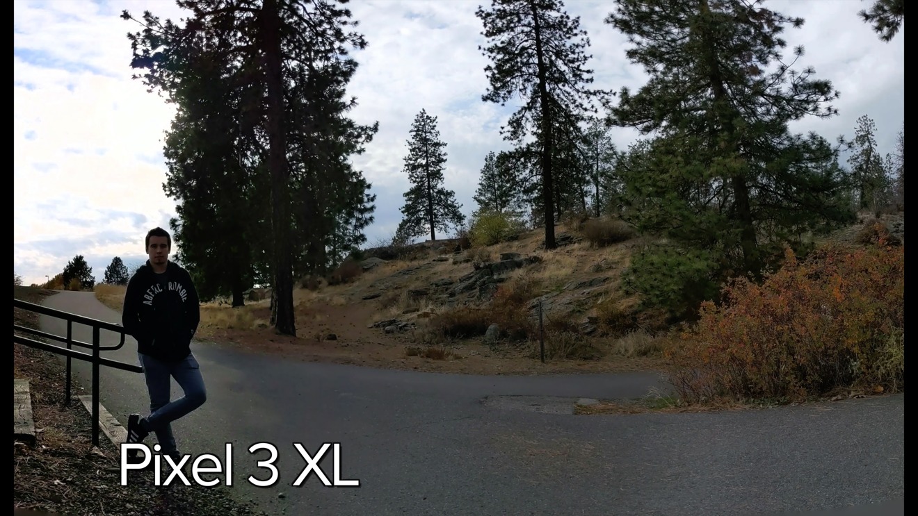 Pixel 3 XL panorama shot to test dynamic range