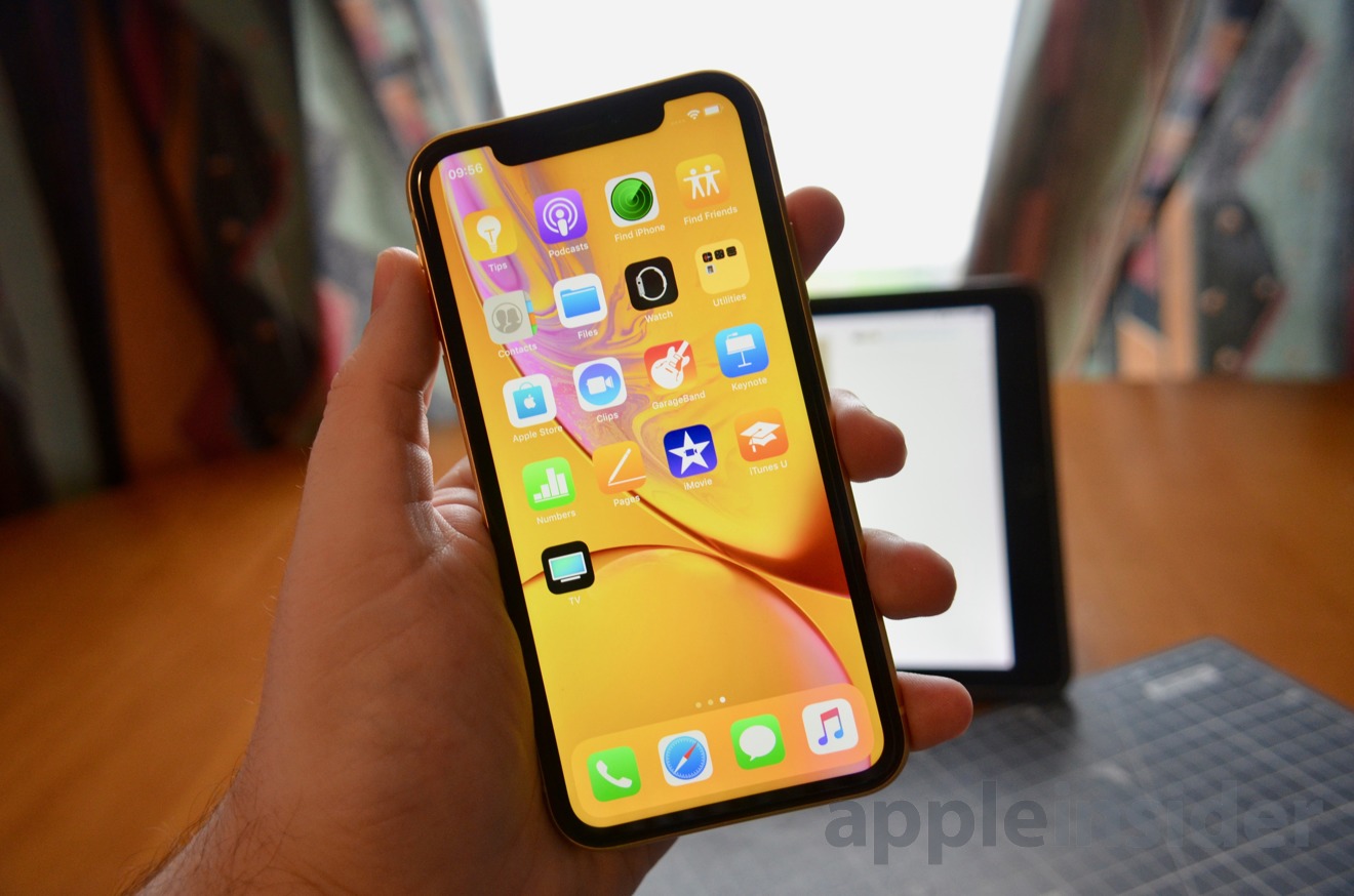 The iPhone XR is bigger than the iPhone XS, but seemingly not too big for one-handed use