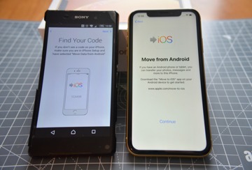 Starting the Move from Android process