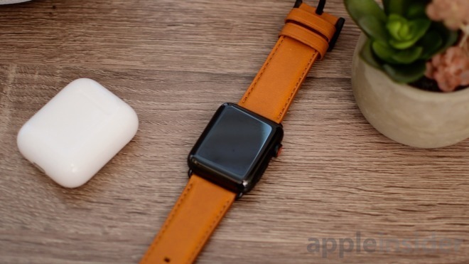 apple watch 3 leather strap