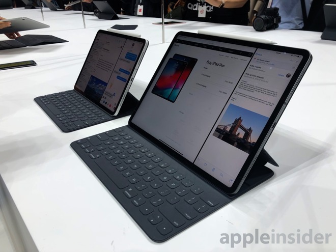 11-inch iPad Pro (left) and 12.9-inch iPad Pro (right)