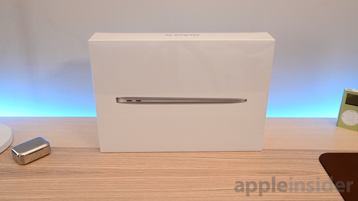 macbook air space grey box