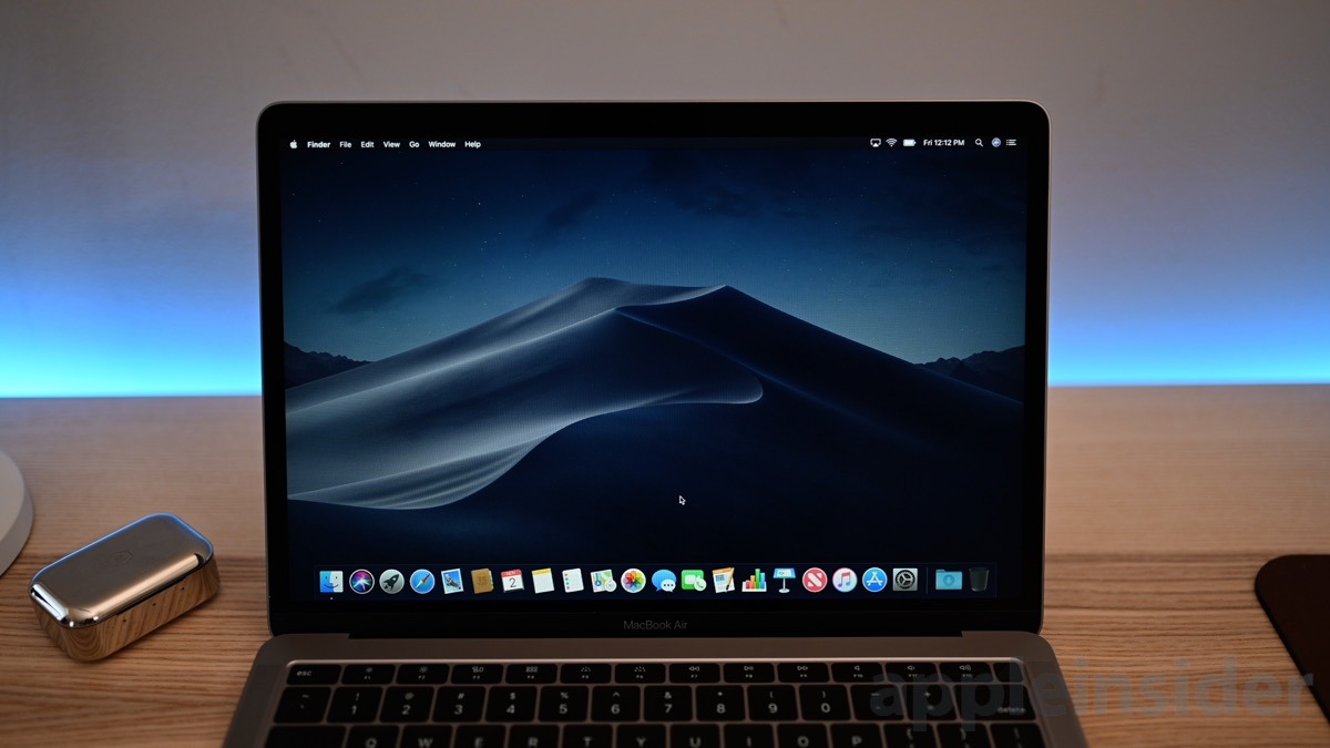 Macbook Air 2018,macOS Mojave