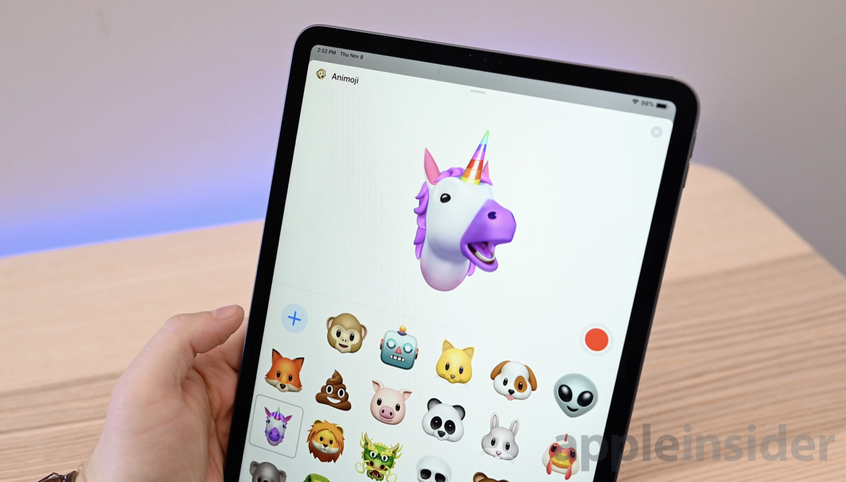 2018 iPad Pro Animoji Unicorn