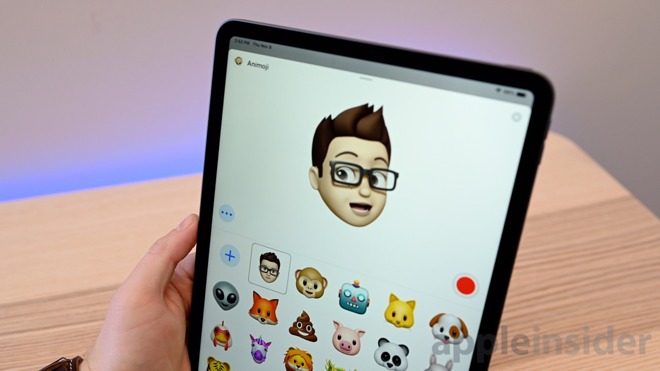 Animoji and Memoji on iPad Pro