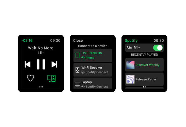 how to use spotify pair on watch