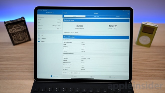 2018 12.9-inch iPad Pro benchmarks