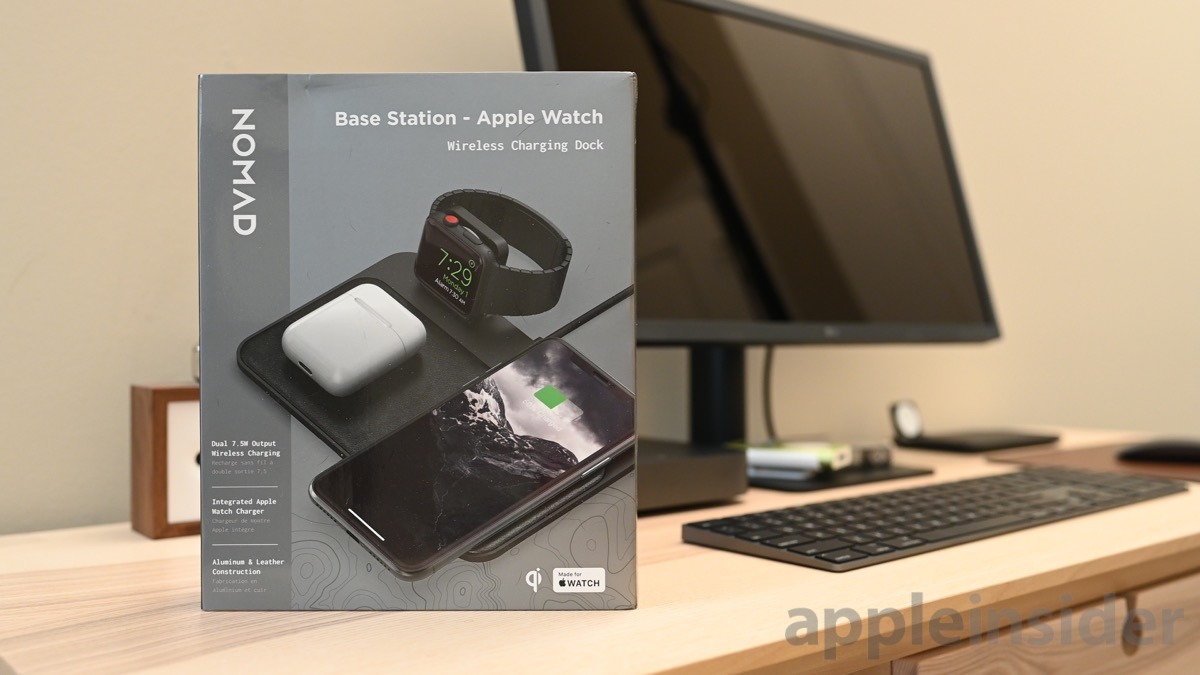 Nomad Base Station + Apple Watch