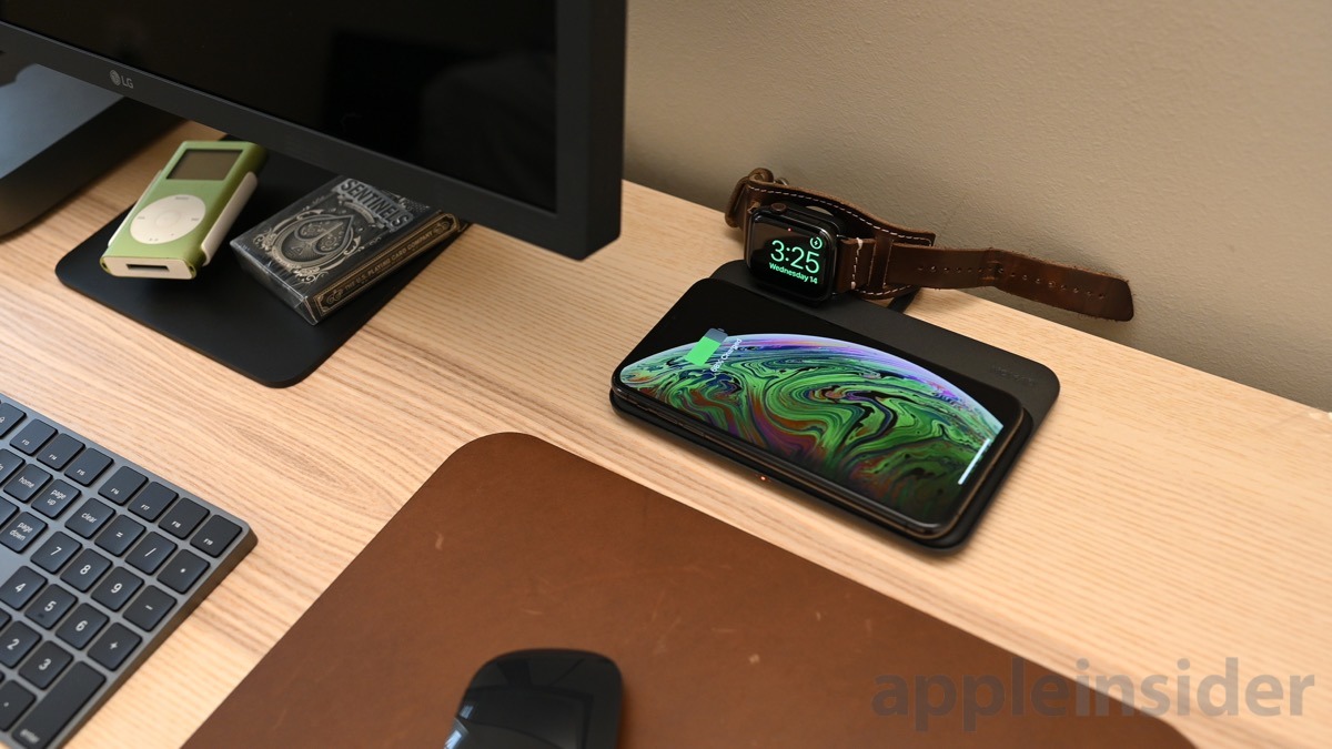 nomad apple watch charging stand