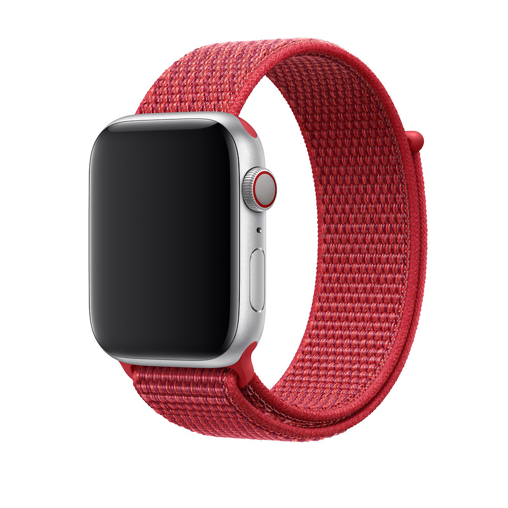 red sport loop band