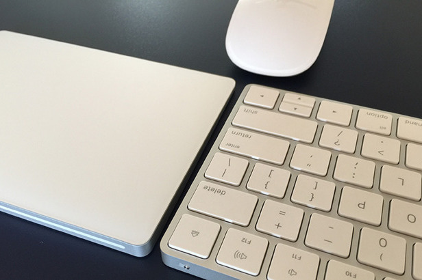 Apple's Magic mouse, trackpad and keyboard