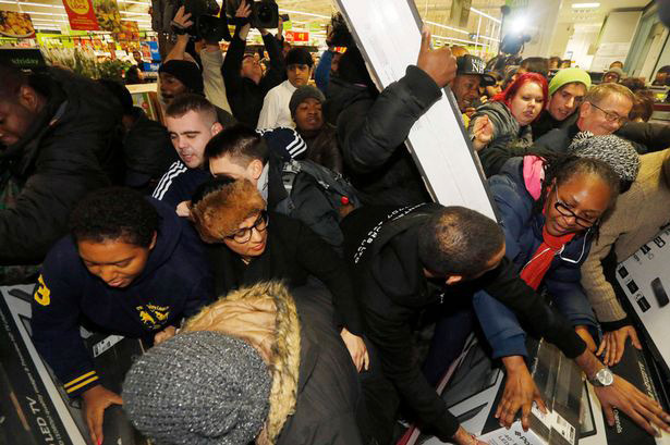 Black Friday stampede