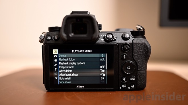 Nikon Z6 Menu System