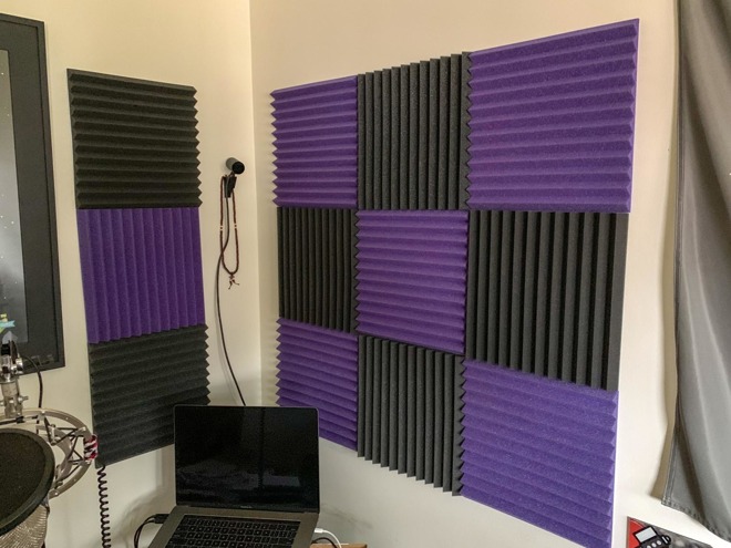 A DIY podcast studio