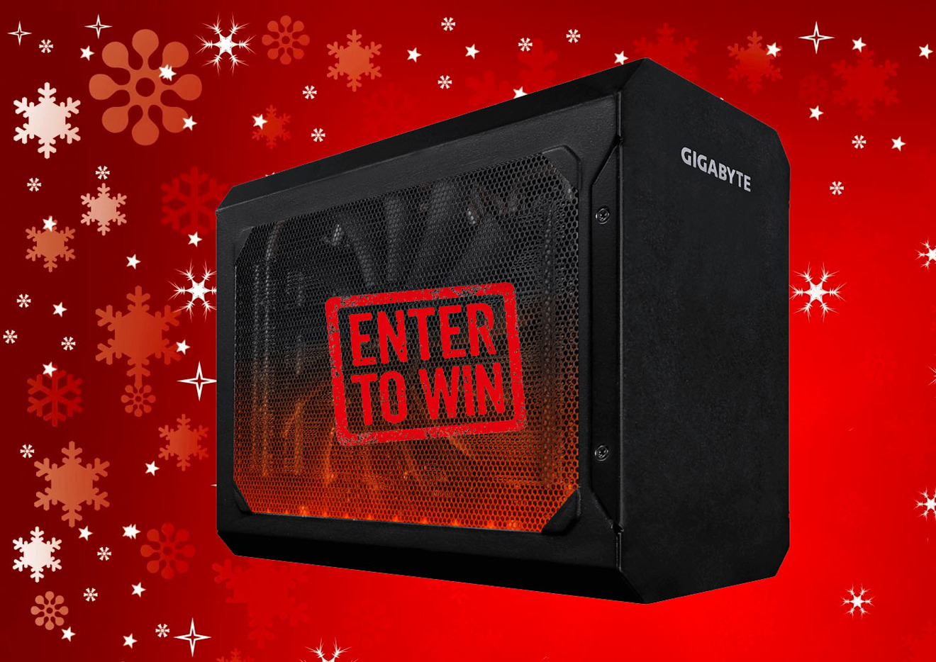 Last call Enter to win a Gigabyte RX 580 Gaming Box with AMD