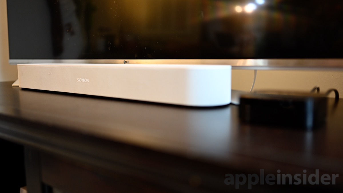 Sonos Beam and Apple TV