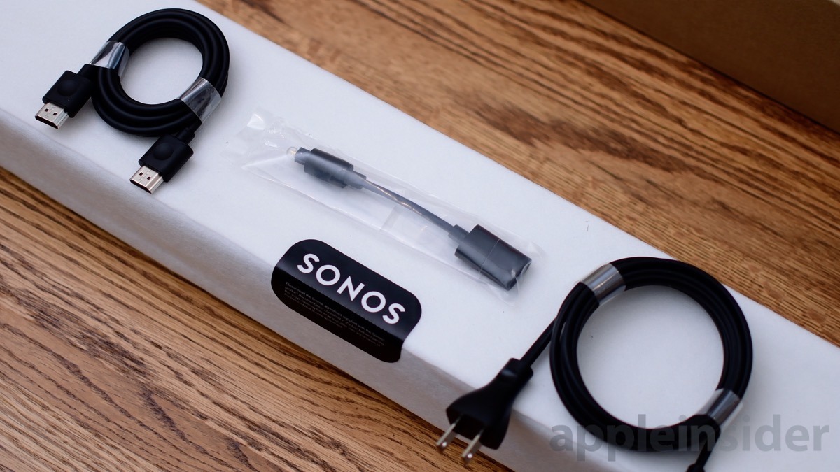 Sonos Beam components