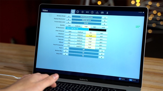 best mac settings for fortnite