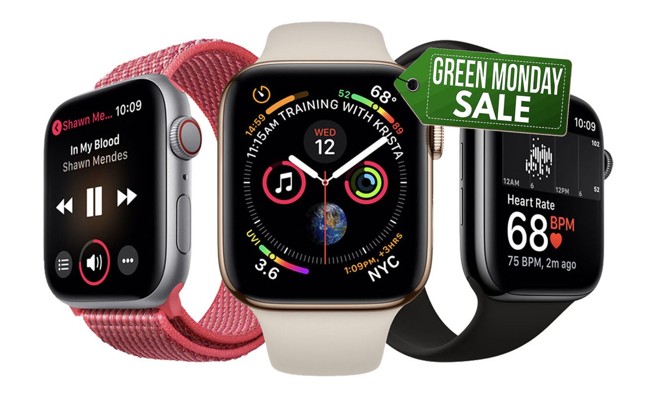 Apple Watch Green Monday deals