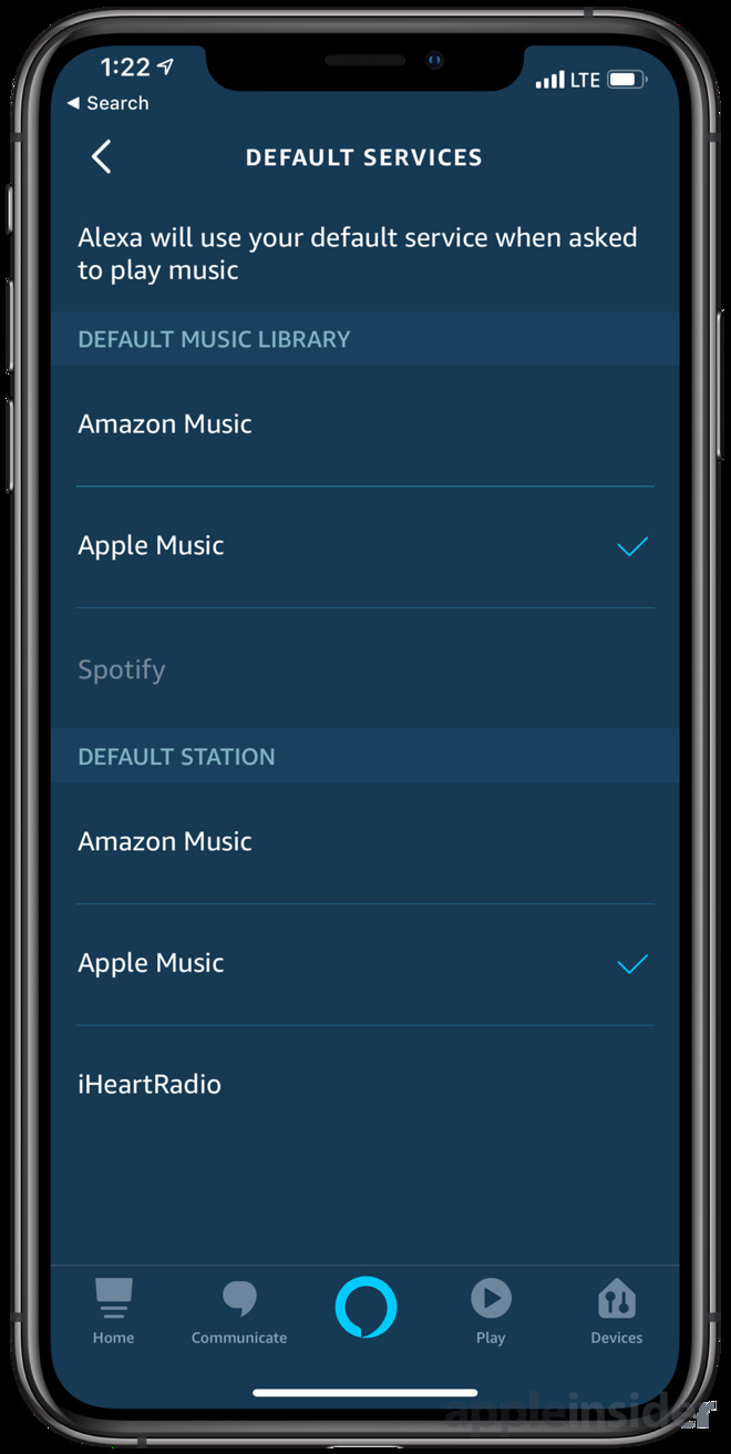 how to get alexa to play apple music