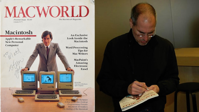 photo of First issue of Macworld signed by Steve Jobs fetches $47,775 at auction image