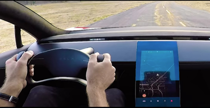 tesla roadster interior