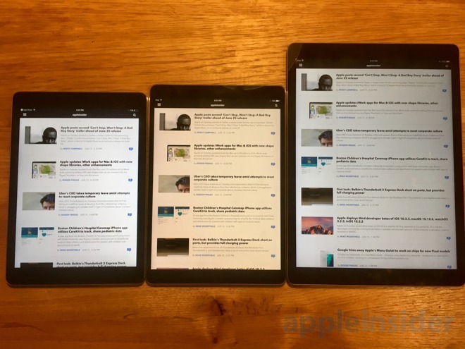 True Tone on different iPad models