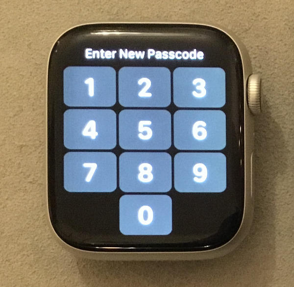 You'll need a passcode