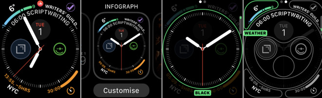 Four steps to adjusting a Watch face to suit you