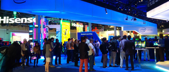 CES is packed with companies keen to show their new products.